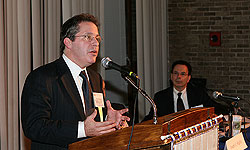 Gene Sperling and Herman Berliner at the International Economic Policy panel