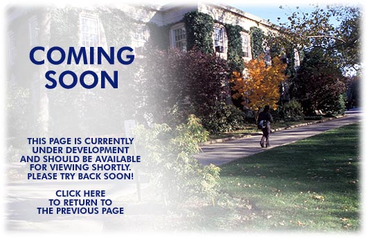 Coming Soon - This page is currently under development and should be available for viewing shortly. Please try back soon!