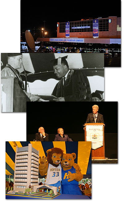 Scenes from Hofstra History