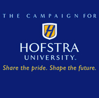 The campaign for Hofstra University. Share the pride. Shape the future.