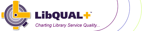 LIBQUAL: Charting Library Service Quality (logo)