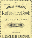 Farmers' Almanac, 1883