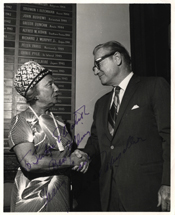 Judge Golding with Governer Rockafeller