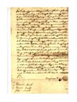 Will from Benjamin Raynor, Jr., May 30, 1822