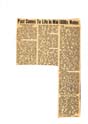 Newspaper Clipping about Raynor Family, 1977