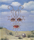 René Magritte   Shéhérazade, 1953