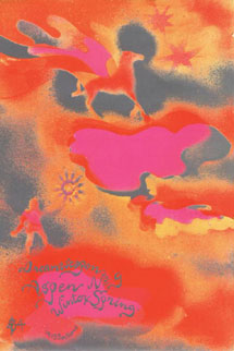 Hetty MacLise. Front Cover of Aspen 9, 1971. Weingrow Collection.