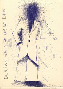 Jim Dine. Dorian Gray at the Opium Den, 1968. Weingrow Collection.