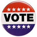 Voting pin