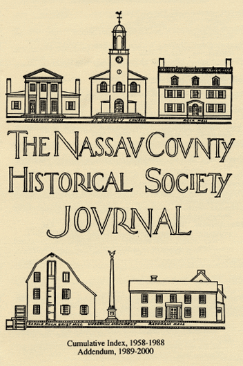 The Nassau County Historical Society Journal
