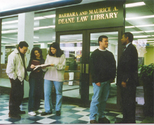 Barbara and Maurice A. Deane Law Library