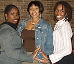 Dawnyse, Kalyea, and Ekiuwa- Members of Delta Sigma Theta