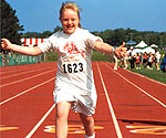special olympics athlete.