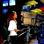 Picture of woman with video camera