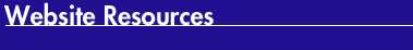 Website Resources