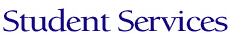 StudentServ Page Heading