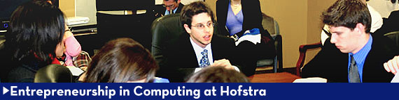 Entrepreneurship in Computing at Hofstra