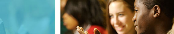 Students talking