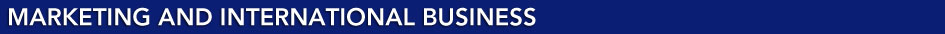 Marketing and International Business Home