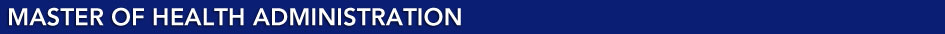 Master of Health Administration