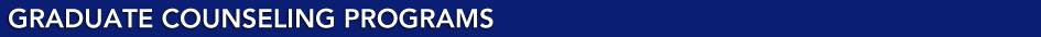 Graduate Counseling Program