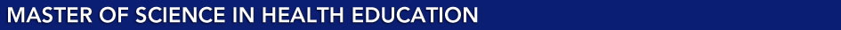 Master of Science in Health Education Home