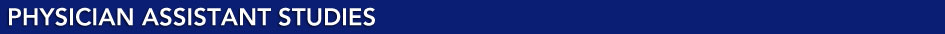 Physician Assistant Studies Home