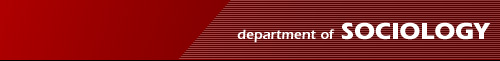 Department of Sociology