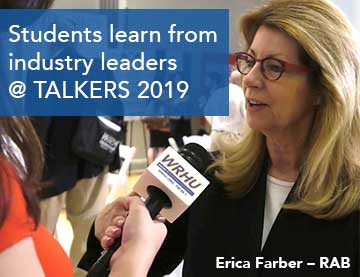 WRHU Student Staff Learn From Industry Leaders @ TALKERS 2019 in NYC