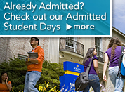 Already Admitted? Check out our Admitted Student Days