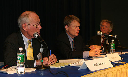 Slade Gorton, Rand Beers and Gary Hart at the Confronting Terrorism panel