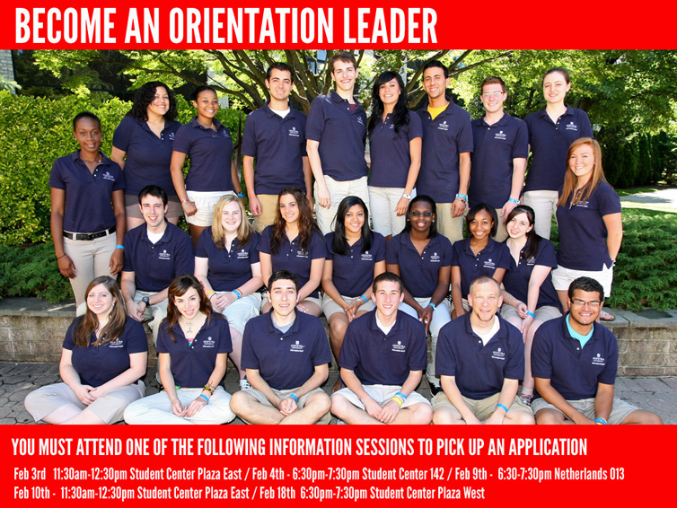 Become an Orientation Leader