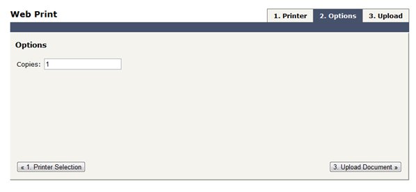 Webprint Copies