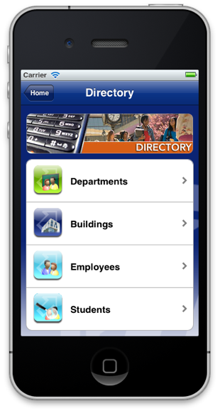 Hofstra iPhone app