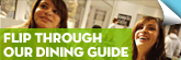 Flip through our dining services