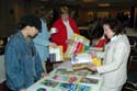 Attendees learning about new products and publications at the vendors' showcase