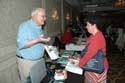 Attendees learning about new products and publications at the vendors' showcase