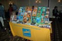Attendees learning about new products and publications at the vendors' showcase