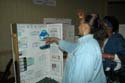 Attendees checking out innovative strategies and students' work at 'Teacher-to-Teacher' Poster Session