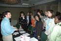 Attendees learning about new products and publications at the vendors' showcase5