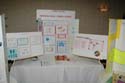 Attendees checking out innovative strategies and students' work at 'Teacher-to-Teacher' Poster Session