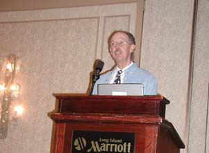 Dr. David Burghardt, MSTP project director,offering 'Opening Remarks.'