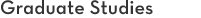 Graduate Studies Imagery