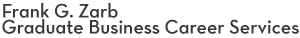 Graduate Business Career Services