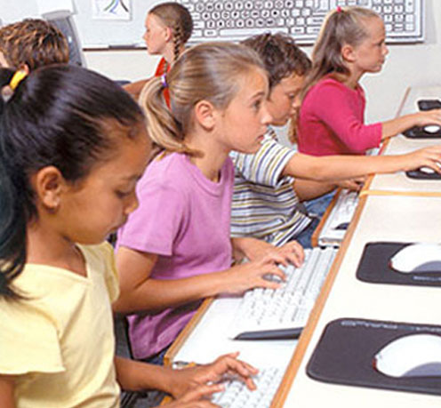 Children Using Computers
