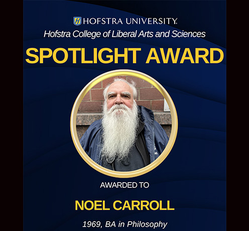 Spotlight Award Noel Carroll