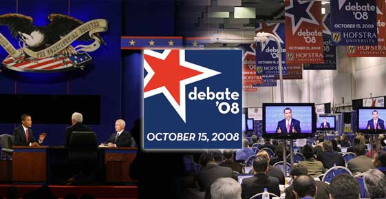 Debate 2008 - Obama & McCain & Media Filing Center