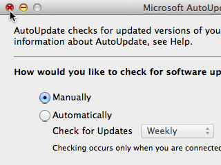 Microsoft Autoupdater Mac
