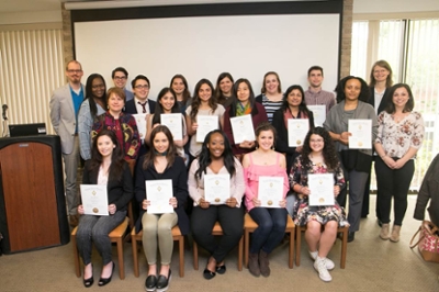 Mu Kappa Spring 2017 Inductions