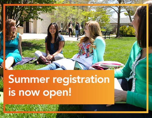 Summer registration is now open!